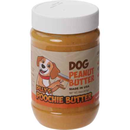 Dilly's Poochie Butter Dog Peanut Butter Jar - 16 oz. in Original