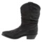 120KM_5 Dingo J-Toe Slouch Cowboy Boots - Leather (For Women)