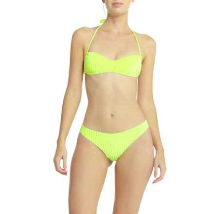 DIPPIN DAISYS Christina Bikini Set in Neon Yellow