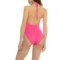 4HUJJ_2 DIPPIN DAISYS Lindsay Halter One-Piece Swimsuit