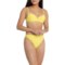 DIPPIN DAISYS Ribbed Bikini Set - Underwire in Limelight