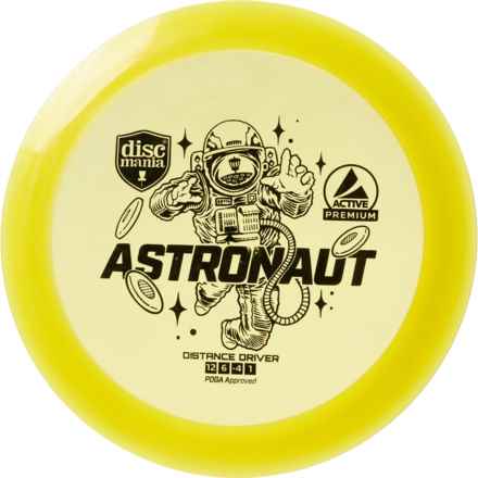 Discmania Active Premium Misprint Disc Golf Distance Driver in Yellow/Black