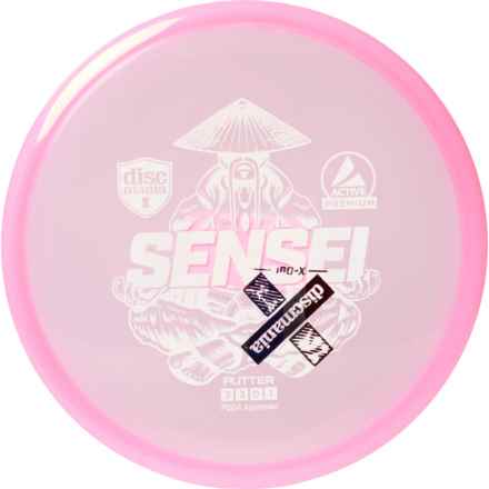 Discmania Active Premium Misprint Putter and Approach Golf Disc in Pink/White/Purple Cross