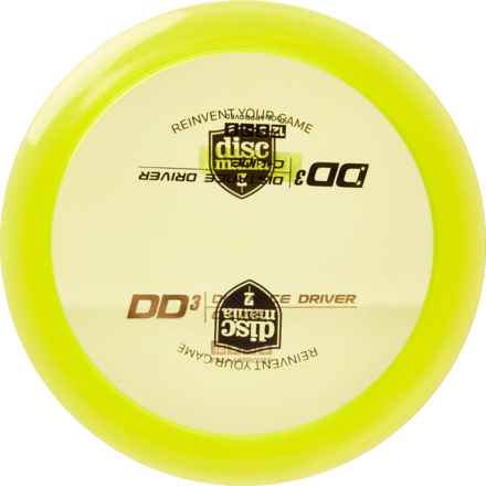 Discmania DD3 Misprint Disc Golf Distance Driver in Yellow/Gold/Black