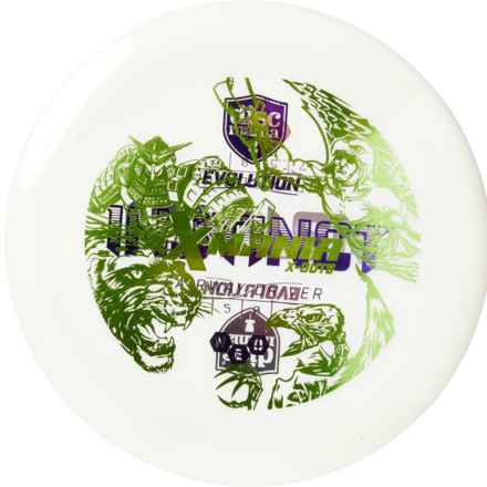 Discmania Misprint Disc Golf Fairway Driver in White/Green/Silver/Purple