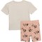 4NXTD_2 Disney Infant Boys Mickey Mouse T-Shirt and Shorts Set - Short Sleeve