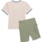 4NXTF_2 Disney Toddler Boys Mickey Mouse T-Shirt and Shorts Set - Short Sleeve
