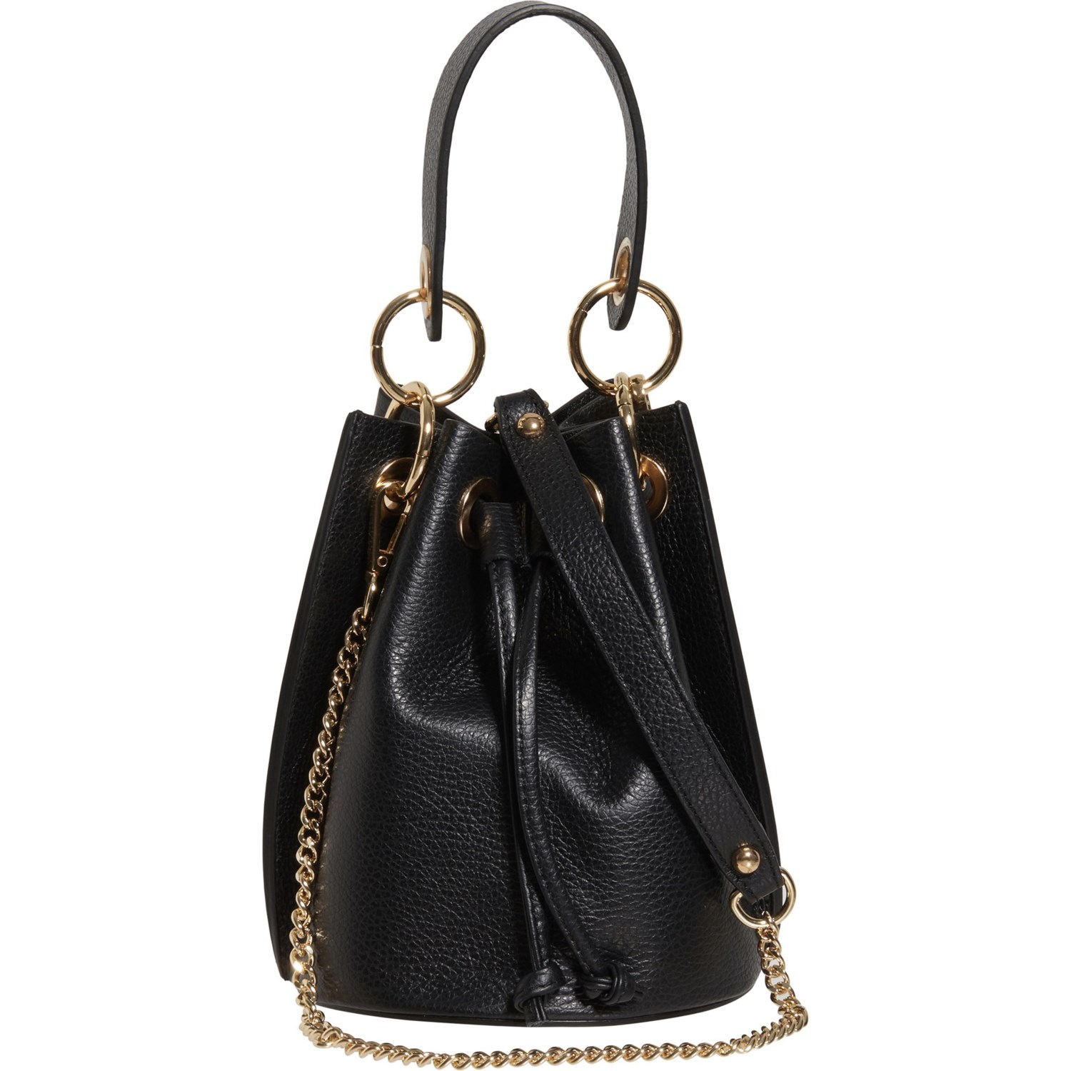 black cross body bag chain strap