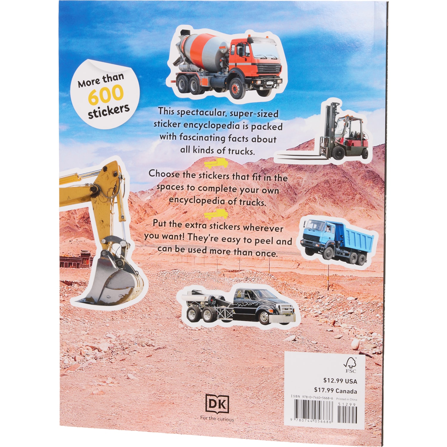 DK Sticker Encyclopedia: Trucks - Save 23%