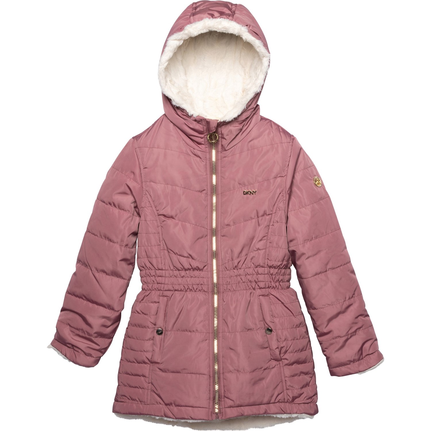 DKNY Anorak Puffer Jacket (For Little Girls) Save 50