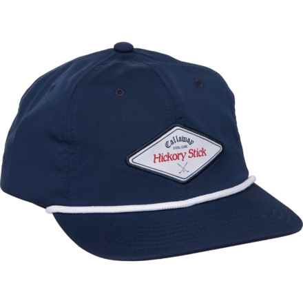 DNU Callaway Hickory Stick Rope Trucker Hat (For Men) in Navy