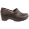 110AU_4 DNU JBY Closed Back Clogs - Leather (For Women)