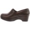 110AU_5 DNU JBY Closed Back Clogs - Leather (For Women)
