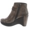 110AR_5 DNU JBY Merlot Ankle Boots - Vegan Leather (For Women)