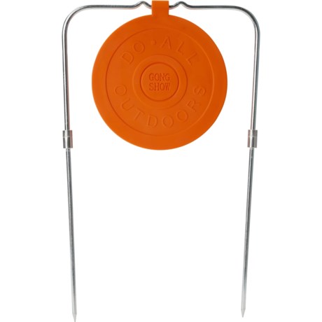 Do-All Outdoors The Gong Show Target in Orange Multi