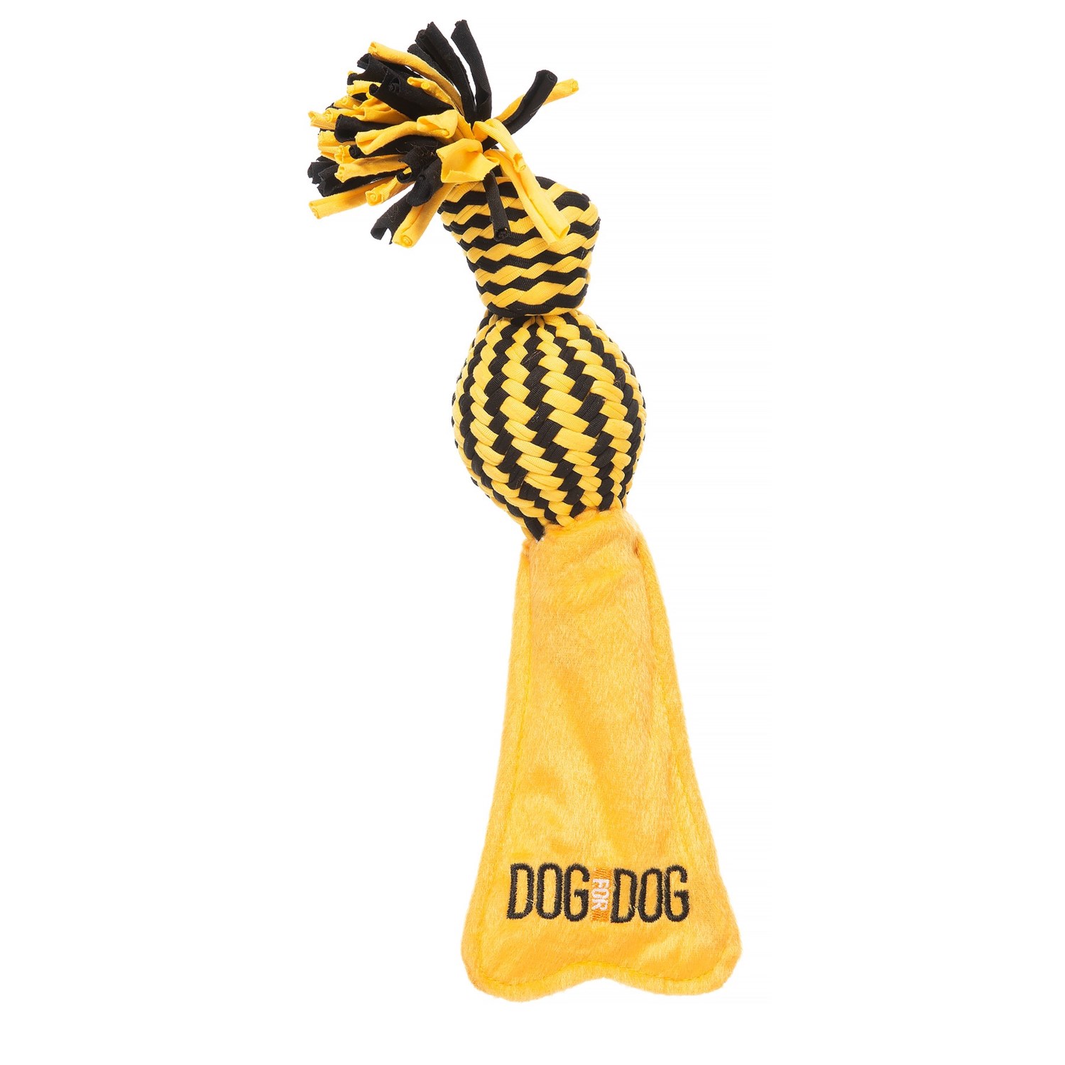 Dog for Dog Rope and Crinkle Dog Toy Squeaker