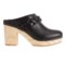 4FRKJ_3 Dolce Vita Hila Braided Block Heel Mule Clogs - Leather (For Women)