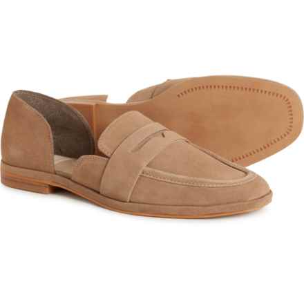 Dolce Vita Moyra Flat Loafers - Suede (For Women) in Truffle