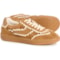 Dolce Vita Notice Lace Sneakers - Suede (For Women) in Lt Brown Suede