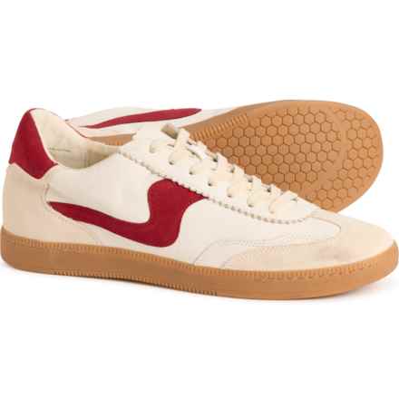 Dolce Vita Notice Sneakers - Leather (For Women) in White/Red
