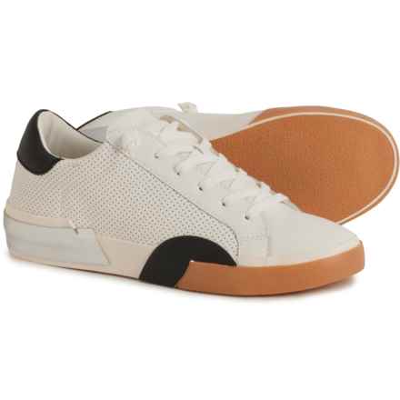Dolce Vita Zina Court Sneakers - Leather (For Women) in White Black