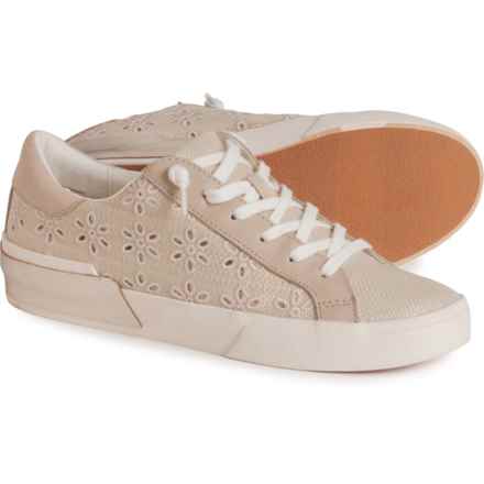 Dolce Vita Zina Floral Eyelet Sneakers (For Women) in Oatmeal