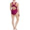 2266P_3 Dolfin Aquashape Moderate Lap Swimsuit - UPF 50+ (For Women)