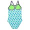 272JM_3 Dolfin One-Piece Swimsuit - UPF 50 (For Toddler Girls)