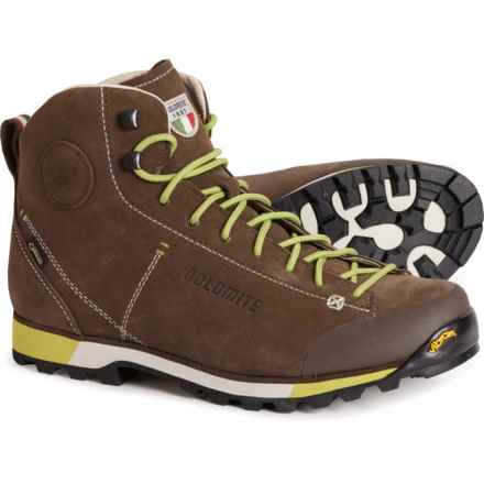 Dolomite 54 Gore-Tex® Hiking Boots - Waterproof, Leather (For Men) in Mud/Green