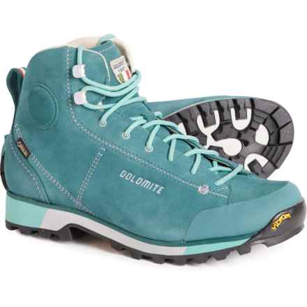 Dolomite 54 Gore-Tex® Hiking Boots - Waterproof, Suede (For Women) in Ocean Green