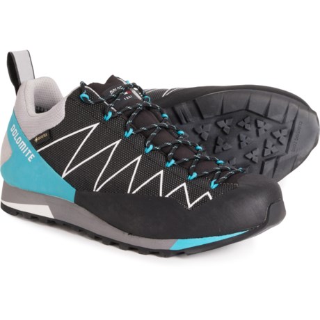 Dolomite Crodarossa Lite 2.0 Gore-Tex® Approach Shoes - Waterproof (For Women) in Black/Capri Blue