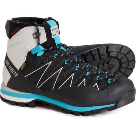 Dolomite Crodarossa Pro Gore-Tex® Hiking Boots - Waterproof (For Women) in Black/Capri Blue