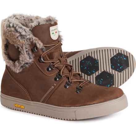 Dolomite Made in Italy 54 Resort Winter Hiking Boots - Nubuck (For Women) in Dark Brown