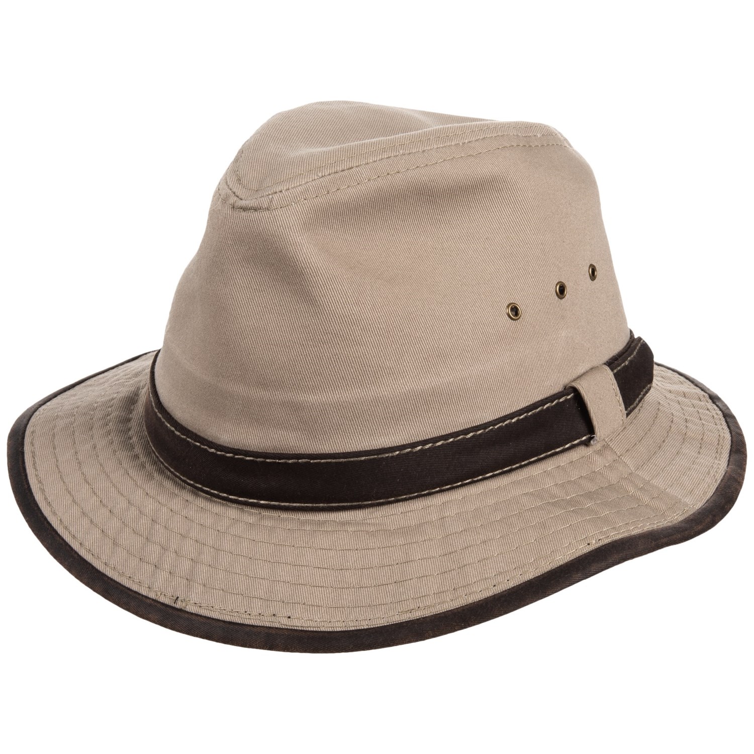 dorfman mens safari twill hat