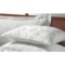 9039R_2 Down Inc. Arbor Jacquard 16 oz. Premium White Down Pillow - Standard, Soft Support
