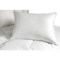 9039V_2 Down Inc. Morning Glory Jacquard Premium White Duck Down Pillow - Standard, Soft Support