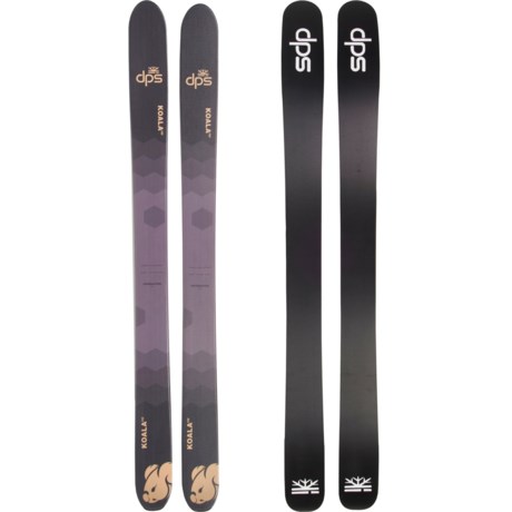 DPS Koala 118 Foundation Alpine Skis in Black