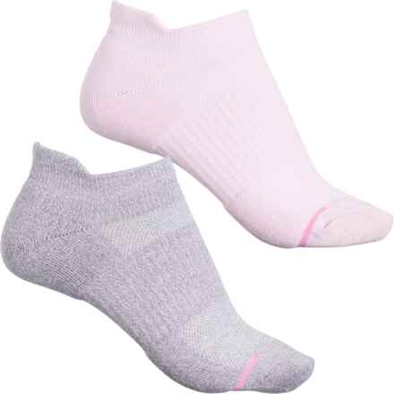 DR MOTION Everyday Compression Marl Socks - 2-Pack, Ankle (For Women) in Pink Marl