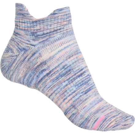 DR MOTION Space-Dye Outdoor Compression Socks - Ankle (For Women) in Asst (Blue)