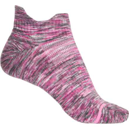 DR MOTION Space-Dye Outdoor Compression Socks - Ankle (For Women) in Berry