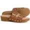 DR. SCHOLL'S Original Win Flex Platform Sandals (For Women) in Honey