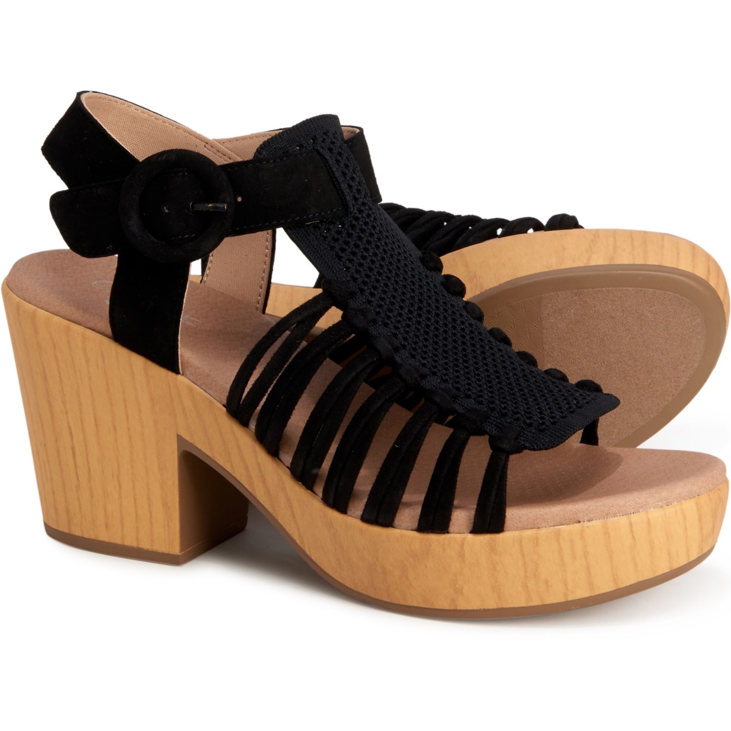 Dr. Scholl’s Wood Platform Sandals (For Women) - Save 60%
