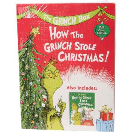 DR SEUSS The Grinch Book Set - 2-Pack in Multi