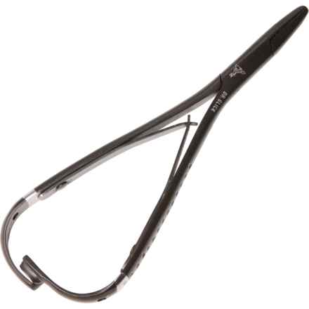 Dr. Slick Mitten Scissor Clamps - Straight, 5.5” in Black
