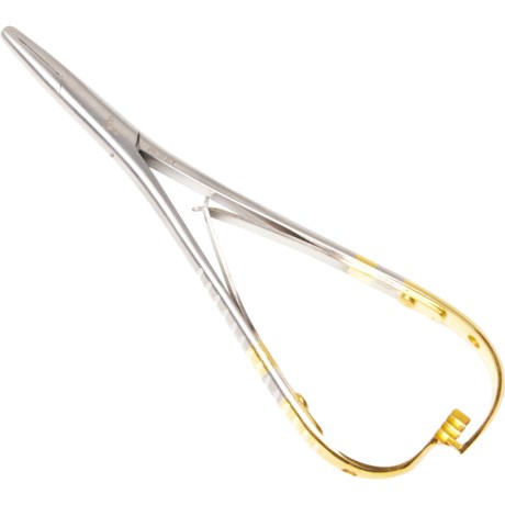 Dr. Slick Straight Mitten Clamps - 5.5” in Gold