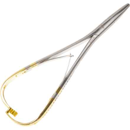 Dr. Slick Straight Mitten Clamps - 6.5” in Gold