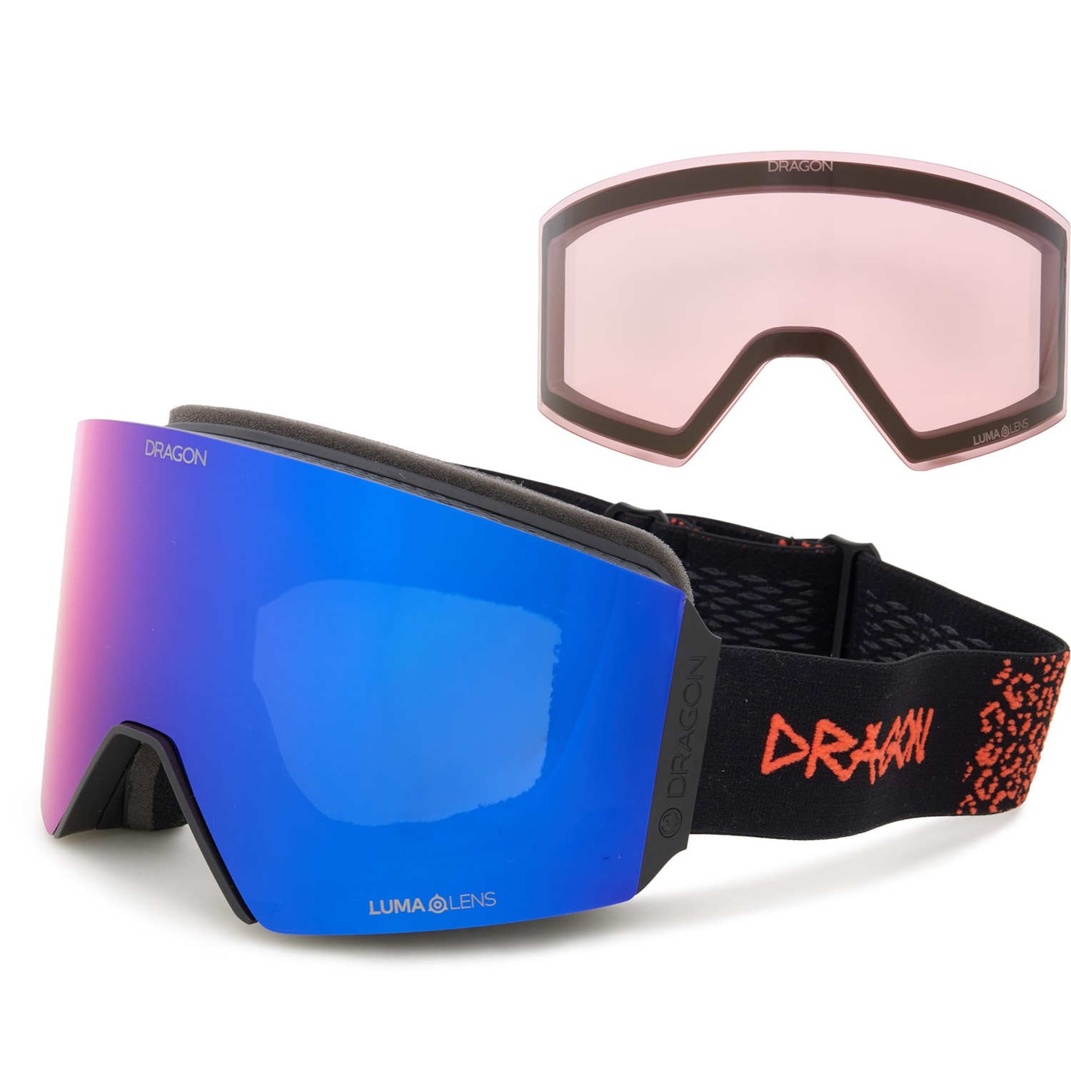 Dragon Alliance RVX OTG Ski Goggles - Extra Lens - Save 70%