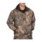 6734A_2 Drake MST Fleece-Lined Camo Pullover Jacket - Zip Neck (For Big Men)