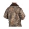 6734A_5 Drake MST Fleece-Lined Camo Pullover Jacket - Zip Neck (For Big Men)