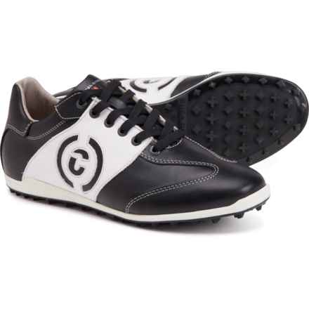 DUCA DEL COSMA Made in Europe Valderama Golf Shoes - Waterproof, Leather (For Men) in Black